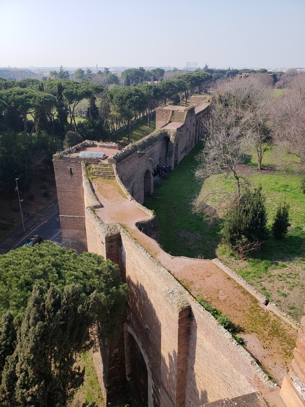 Aurelian Walls near Porta San Sebasiano.jpg